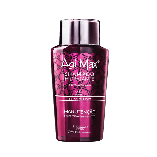 Agi Max Semi di Lino Shampoo Hidratante - 250ml - S'ollér Brasil