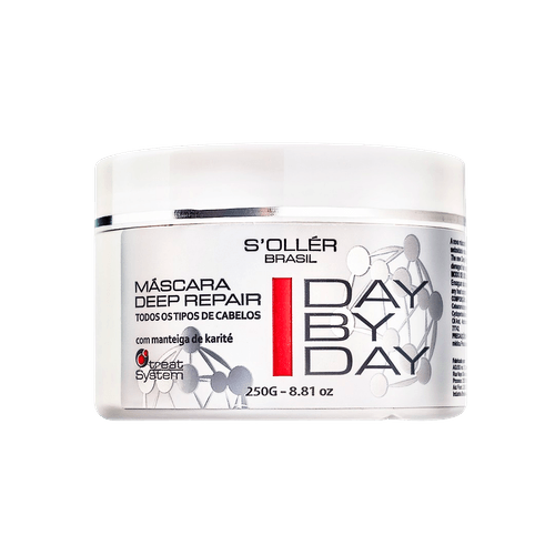 Máscara Hidratante Day By Day Treat System - 250g - S'ollér Brasil