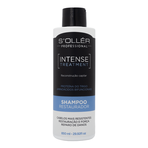 Shampoo Restaurador Intense Treatment 850ml - S'ollér Professional