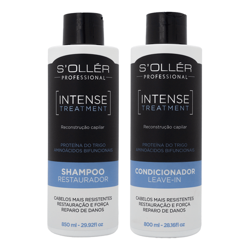 Kit Intense Treatment 850/800ml - S'ollér Professional